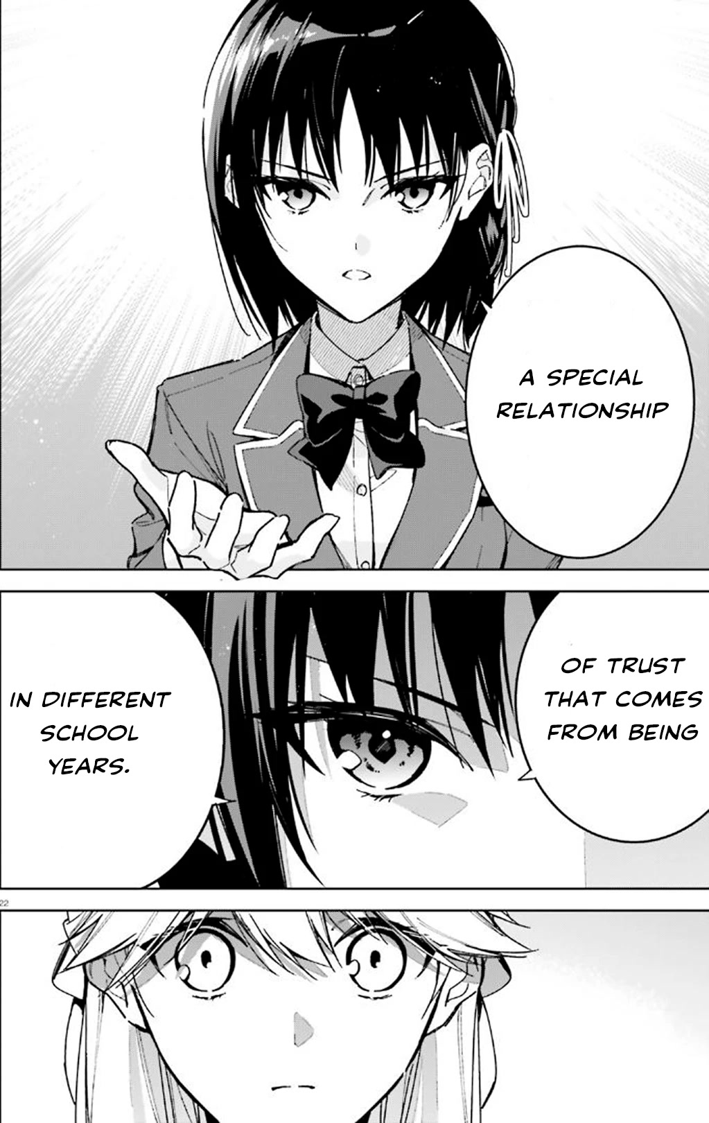 Youkoso Jitsuryoku Shijou Shugi no Kyoushitsu e: 2-nensei-hen Chapter 9 page 22 - Chapter 9: Room 9