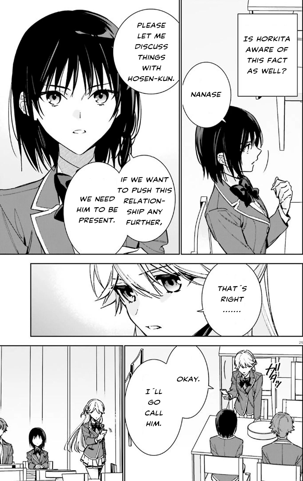 Youkoso Jitsuryoku Shijou Shugi no Kyoushitsu e: 2-nensei-hen Chapter 9 page 25 - Chapter 9: Room 9