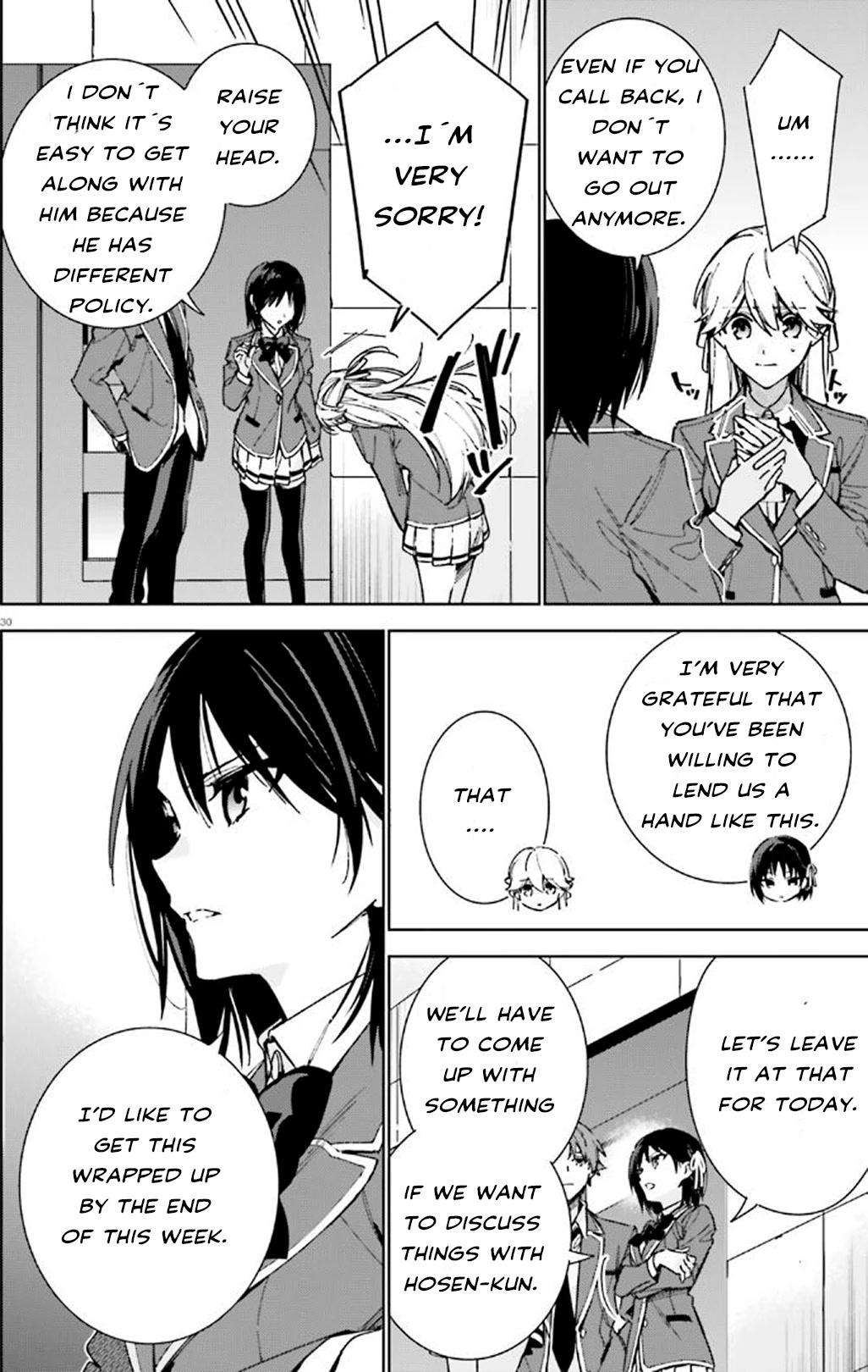 Youkoso Jitsuryoku Shijou Shugi no Kyoushitsu e: 2-nensei-hen Chapter 9 page 30 - Chapter 9: Room 9