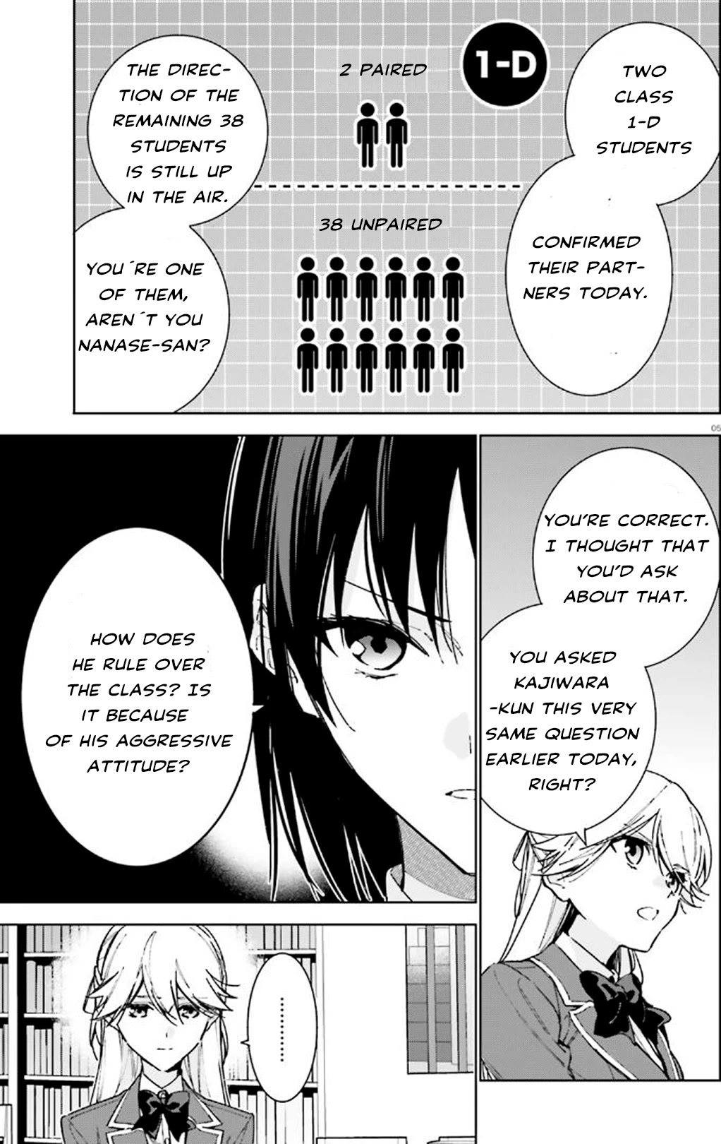 Youkoso Jitsuryoku Shijou Shugi no Kyoushitsu e: 2-nensei-hen Chapter 9 page 5 - Chapter 9: Room 9