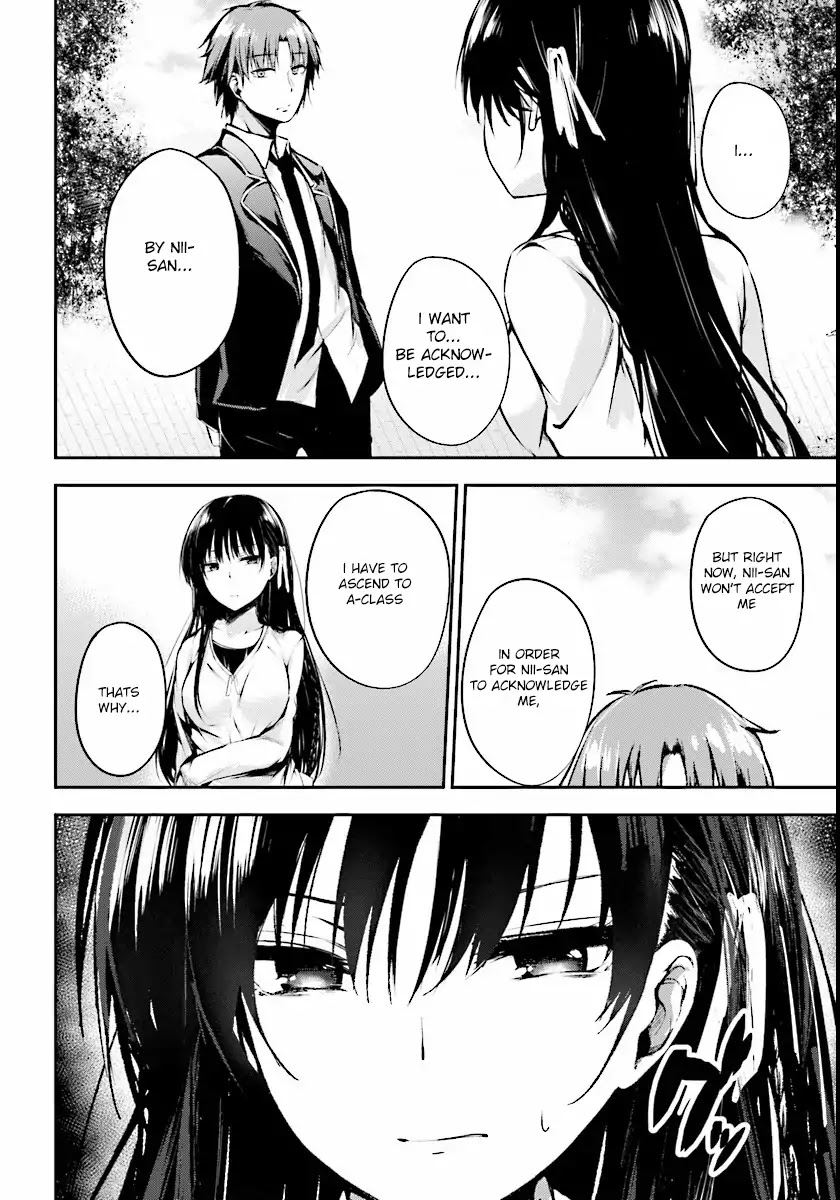 Youkoso Jitsuryoku Shijou Shugi no Kyoushitsu e √Horkita Chapter 1 page 28 - Chapter 1