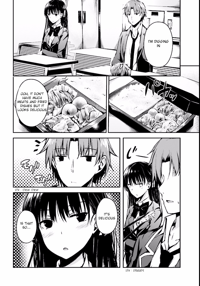 Youkoso Jitsuryoku Shijou Shugi no Kyoushitsu e √Horkita Chapter 2 page 14 - Chapter 2