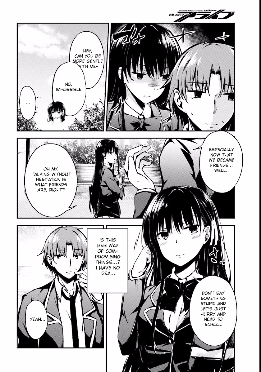Youkoso Jitsuryoku Shijou Shugi no Kyoushitsu e √Horkita Chapter 2 page 6 - Chapter 2