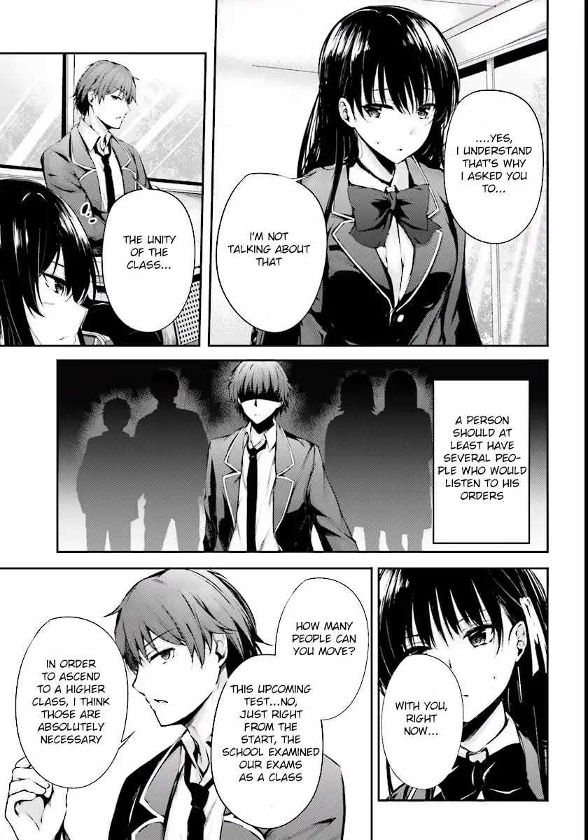 Youkoso Jitsuryoku Shijou Shugi no Kyoushitsu e √Horkita Chapter 3 page 12 - Chapter 3