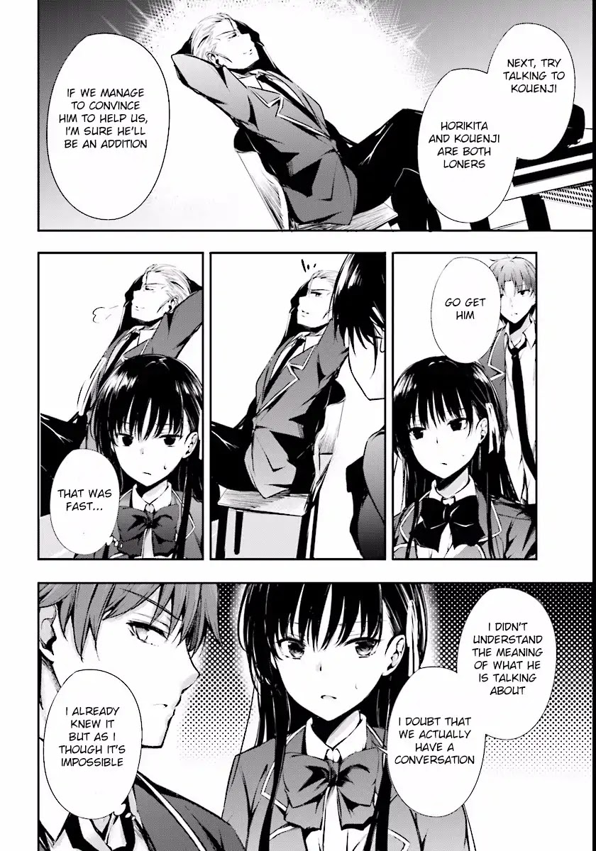 Youkoso Jitsuryoku Shijou Shugi no Kyoushitsu e √Horkita Chapter 3 page 21 - Chapter 3