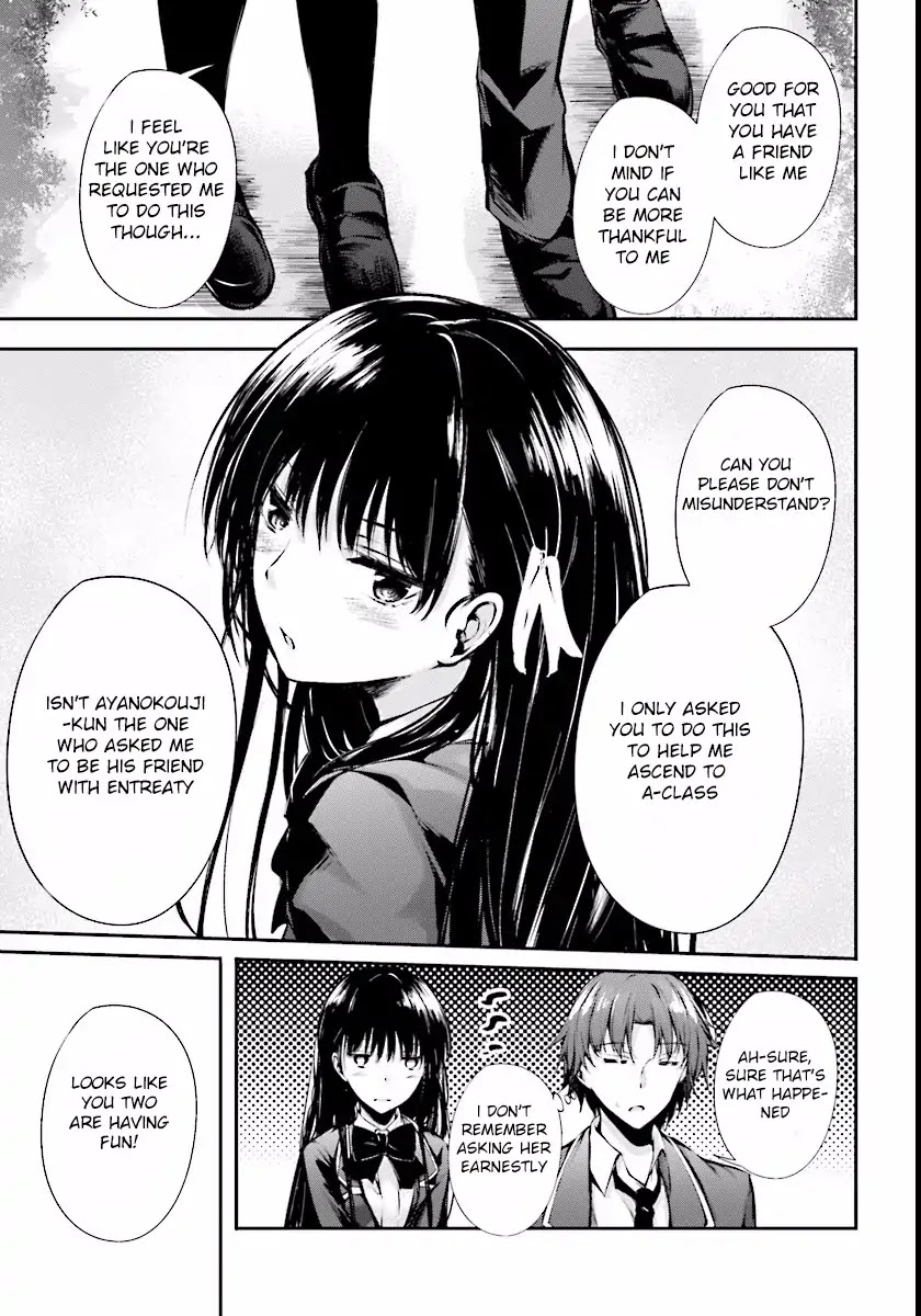 Youkoso Jitsuryoku Shijou Shugi no Kyoushitsu e √Horkita Chapter 3 page 24 - Chapter 3