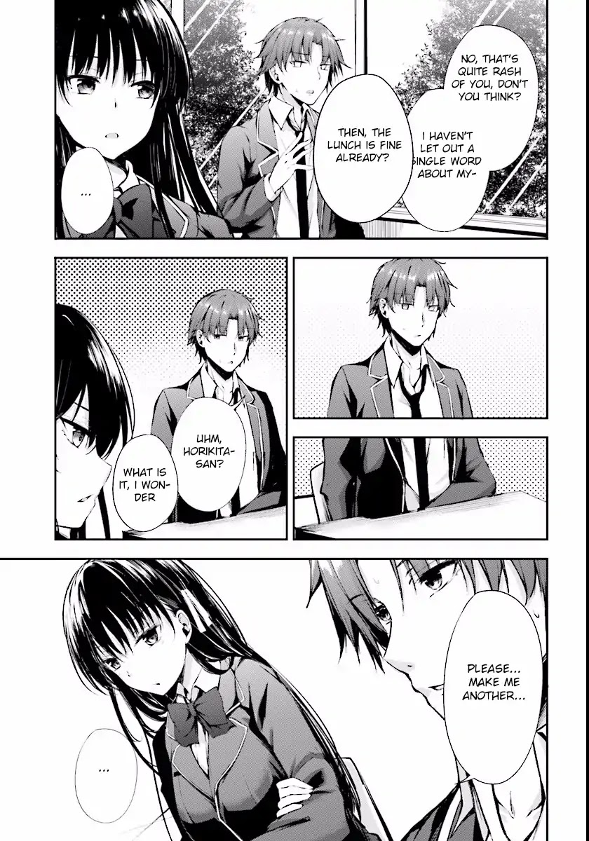 Youkoso Jitsuryoku Shijou Shugi no Kyoushitsu e √Horkita Chapter 4 page 8 - Chapter 4