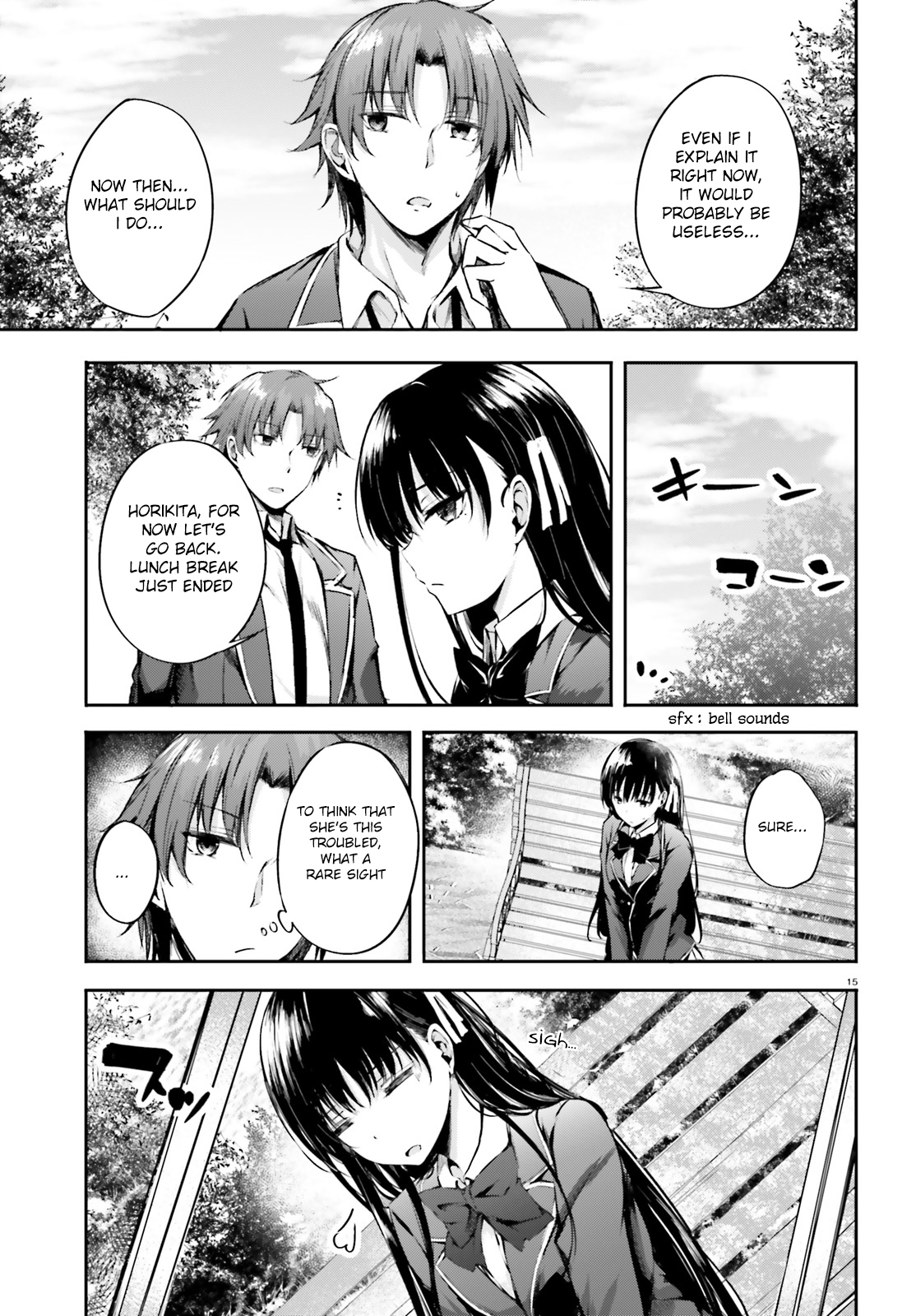 Youkoso Jitsuryoku Shijou Shugi no Kyoushitsu e √Horkita Chapter 5 page 16 - Chapter 5