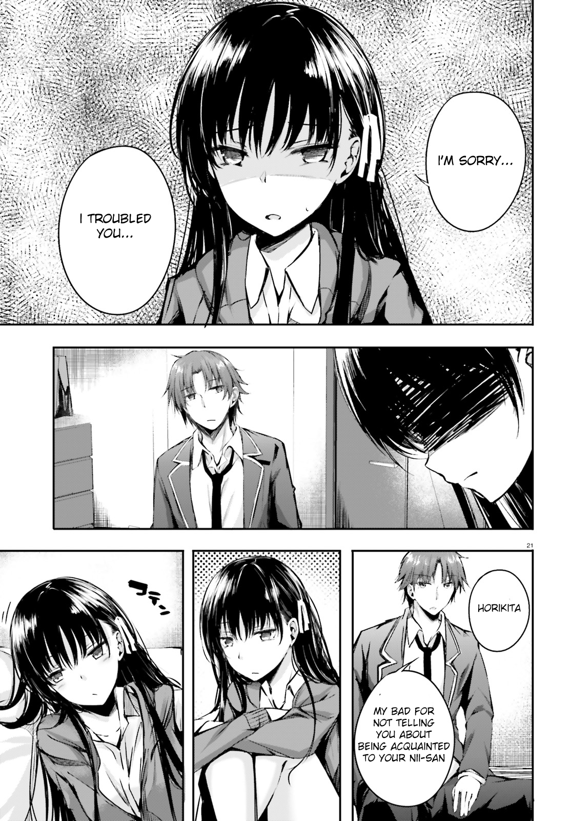 Youkoso Jitsuryoku Shijou Shugi no Kyoushitsu e √Horkita Chapter 5 page 22 - Chapter 5