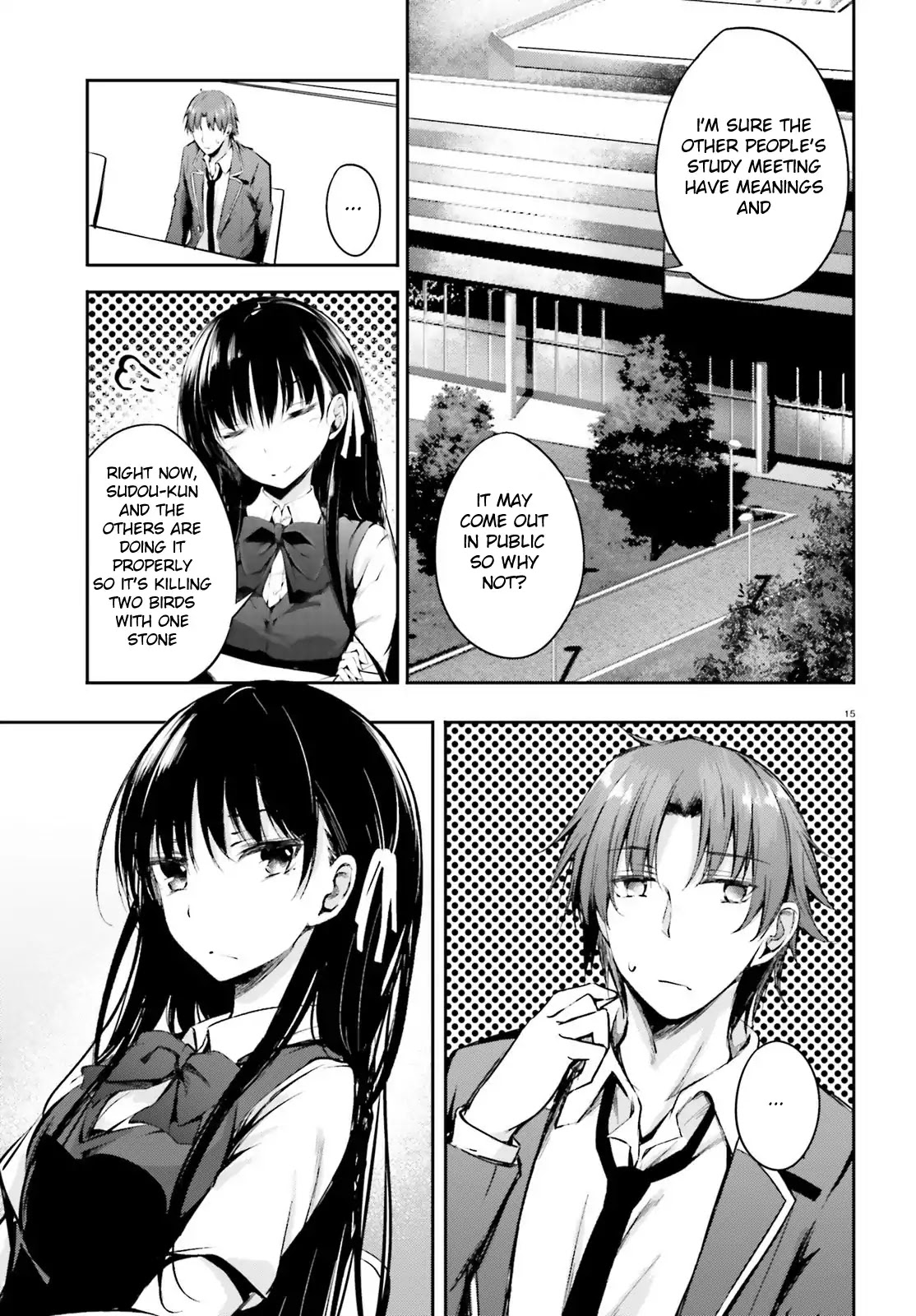Youkoso Jitsuryoku Shijou Shugi no Kyoushitsu e √Horkita Chapter 6 page 17 - Chapter 6