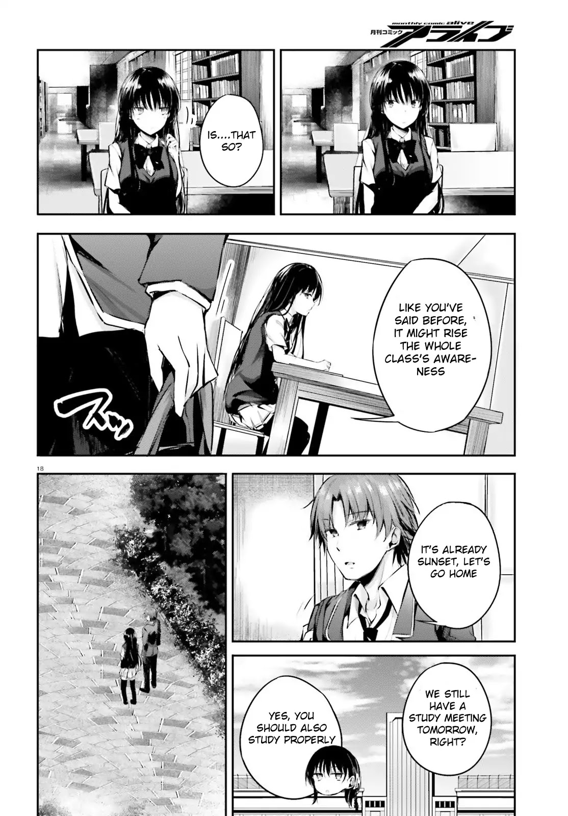 Youkoso Jitsuryoku Shijou Shugi no Kyoushitsu e √Horkita Chapter 6 page 20 - Chapter 6