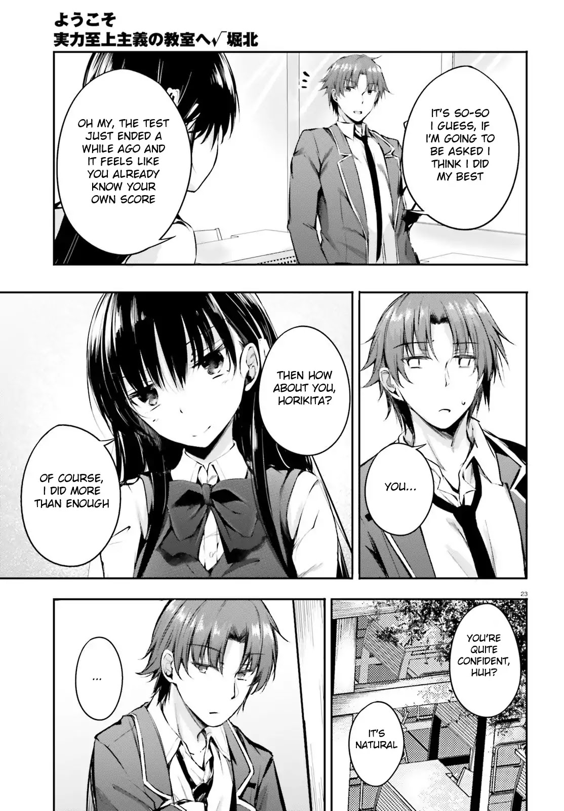 Youkoso Jitsuryoku Shijou Shugi no Kyoushitsu e √Horkita Chapter 6 page 25 - Chapter 6