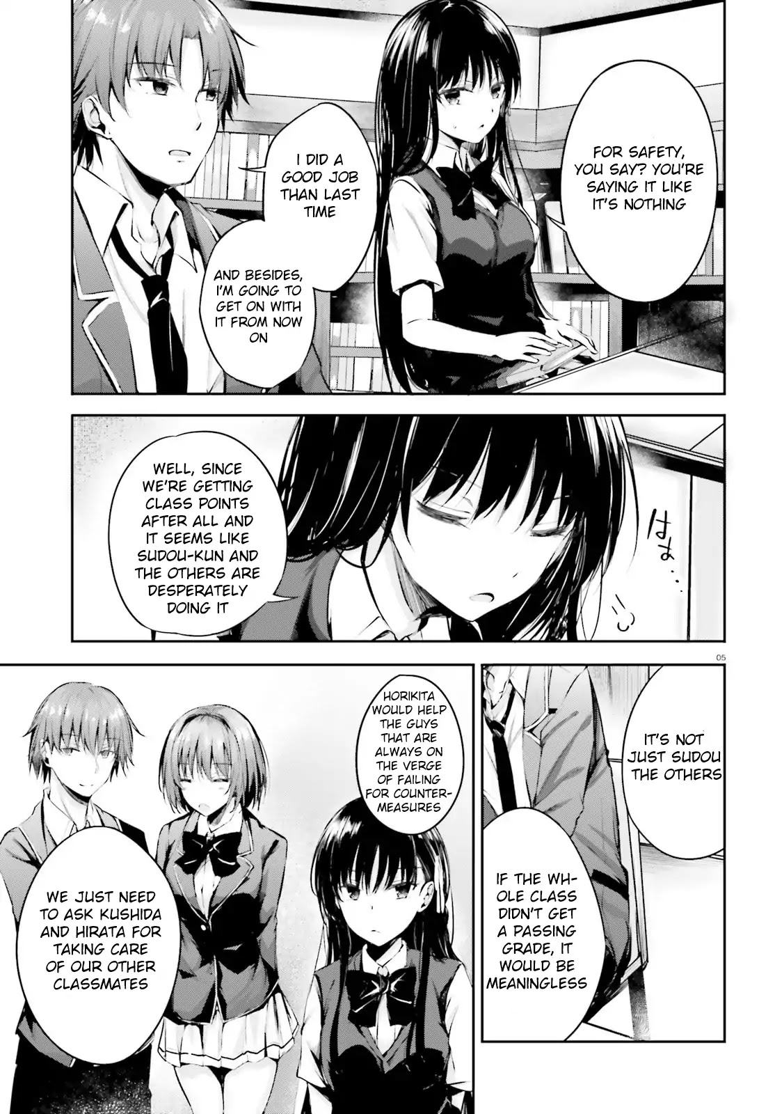 Youkoso Jitsuryoku Shijou Shugi no Kyoushitsu e √Horkita Chapter 6 page 7 - Chapter 6
