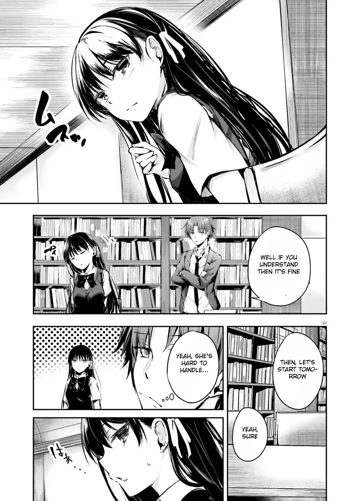Youkoso Jitsuryoku Shijou Shugi no Kyoushitsu e √Horkita Chapter 6 page 9 - Chapter 6