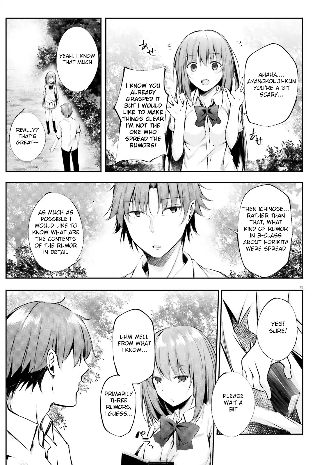 Youkoso Jitsuryoku Shijou Shugi no Kyoushitsu e √Horkita Chapter 7 page 14 - Chapter 7