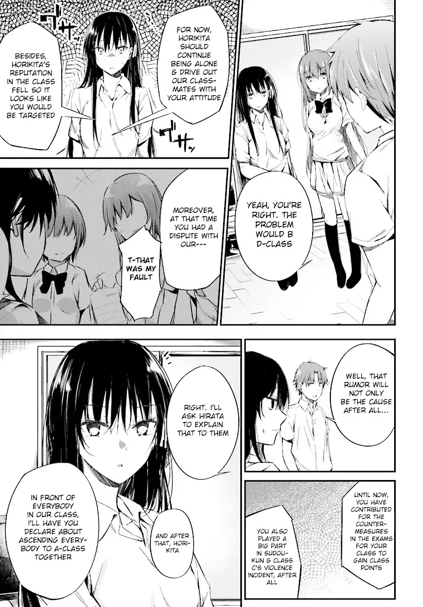 Youkoso Jitsuryoku Shijou Shugi no Kyoushitsu e √Horkita Chapter 9 page 14 - Chapter 9