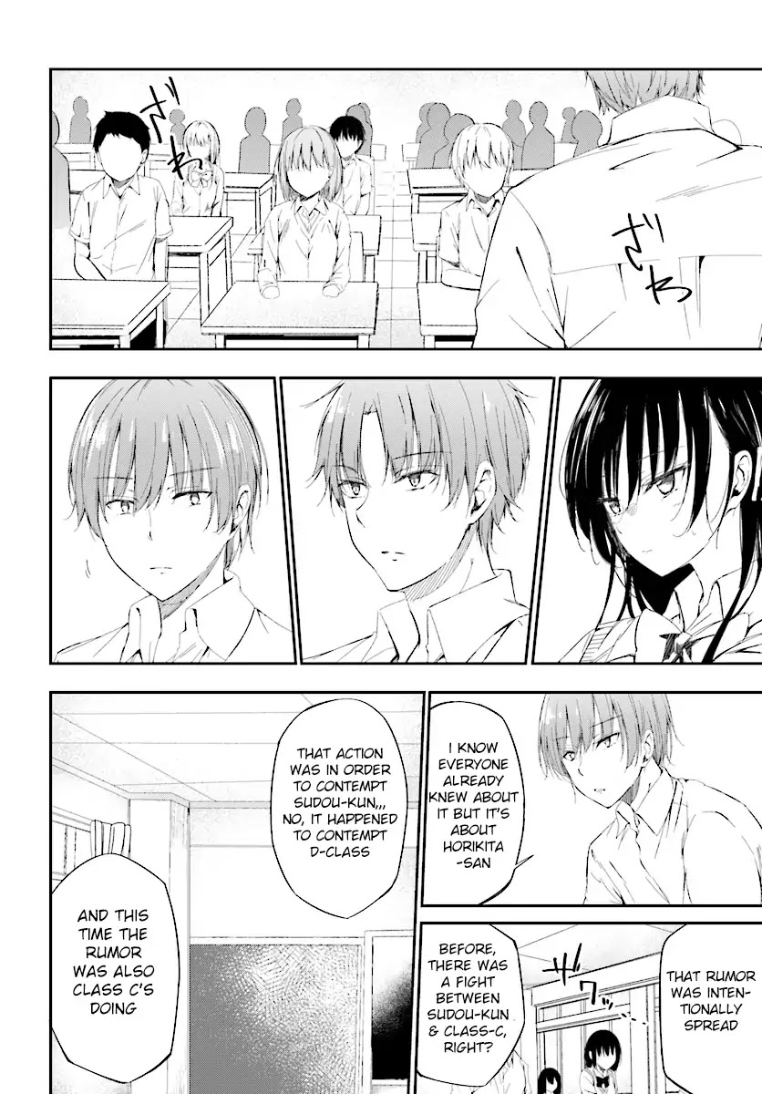 Youkoso Jitsuryoku Shijou Shugi no Kyoushitsu e √Horkita Chapter 9 page 17 - Chapter 9