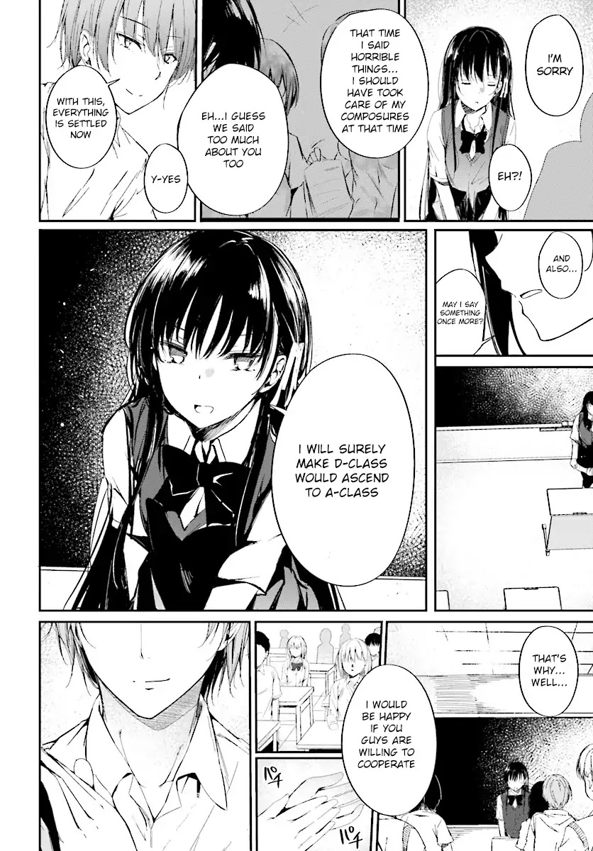 Youkoso Jitsuryoku Shijou Shugi no Kyoushitsu e √Horkita Chapter 9 page 21 - Chapter 9