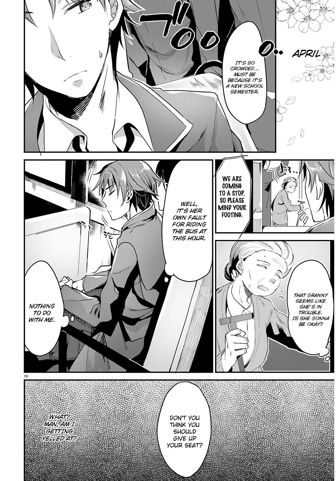 Youkoso Jitsuryoku Shijou Shugi no Kyoushitsu e Chapter 1 page 11 - Chapter 1: Room 1
