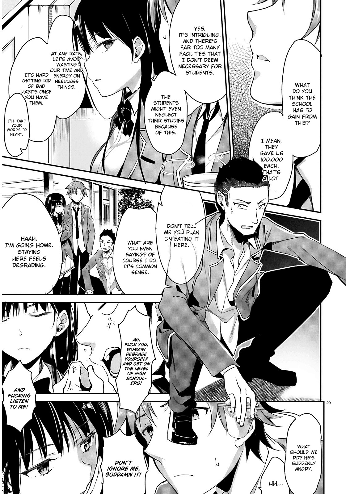 Youkoso Jitsuryoku Shijou Shugi no Kyoushitsu e Chapter 1 page 30 - Chapter 1: Room 1