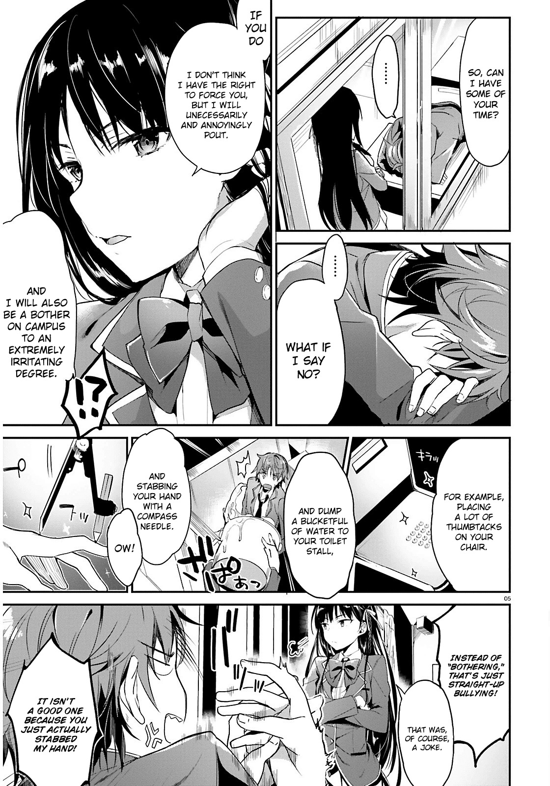 Youkoso Jitsuryoku Shijou Shugi no Kyoushitsu e Chapter 1 page 6 - Chapter 1: Room 1