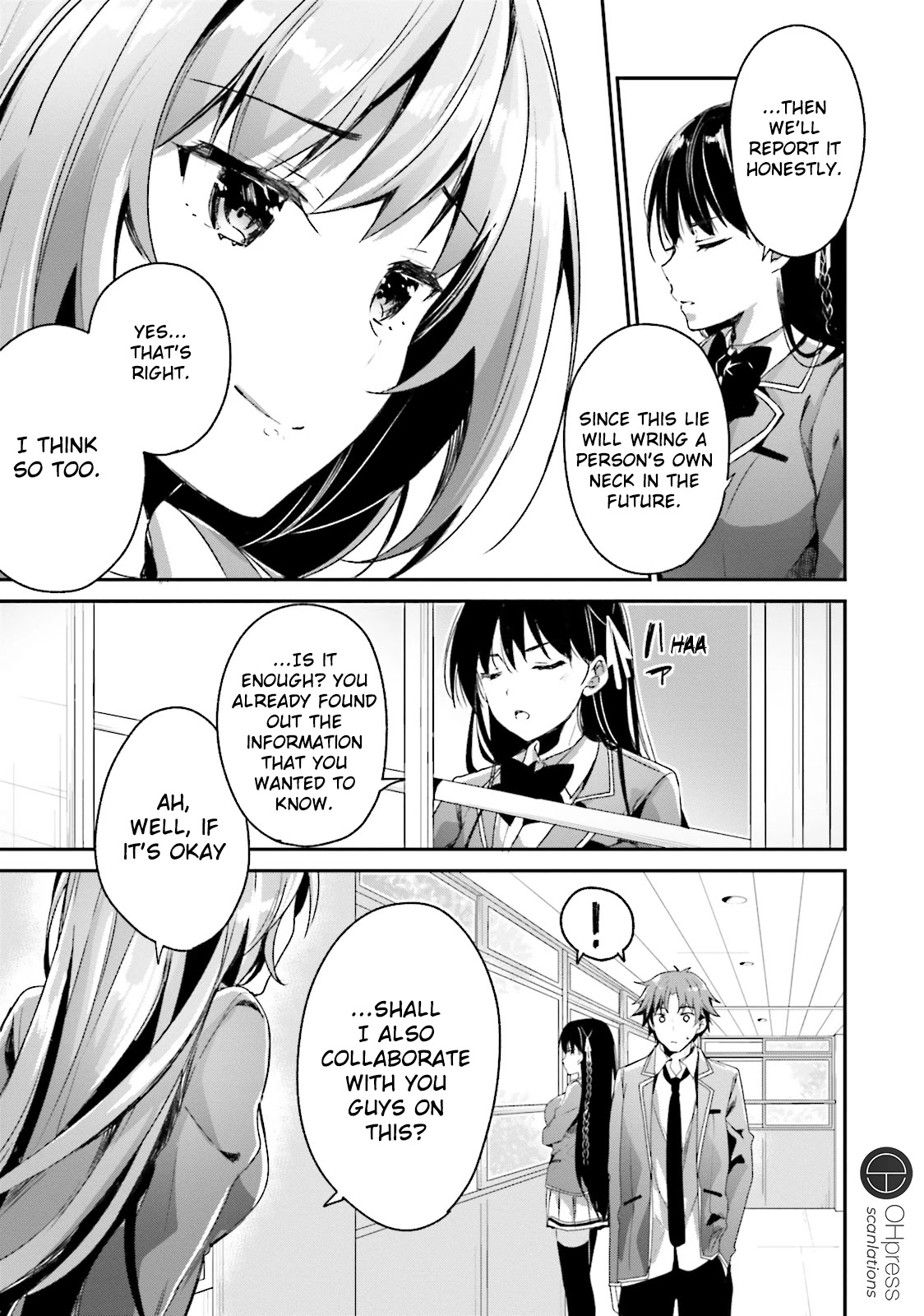 Youkoso Jitsuryoku Shijou Shugi no Kyoushitsu e Chapter 10 page 31 - Chapter 10: Room 10