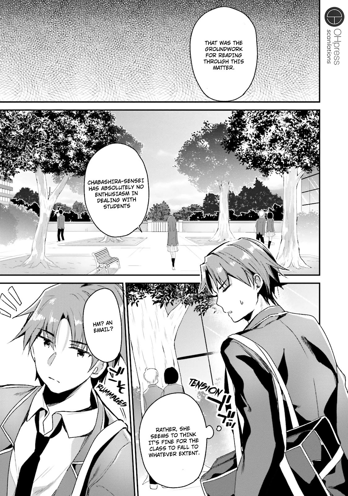 Youkoso Jitsuryoku Shijou Shugi no Kyoushitsu e Chapter 11 page 11 - Chapter 11: Room 11