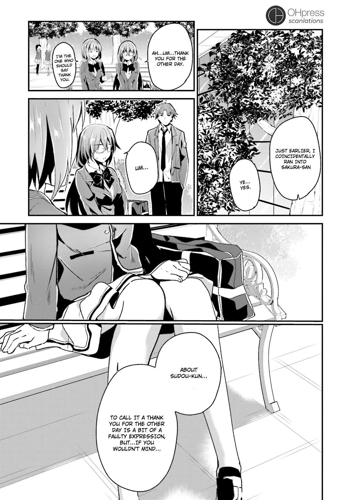 Youkoso Jitsuryoku Shijou Shugi no Kyoushitsu e Chapter 11 page 13 - Chapter 11: Room 11