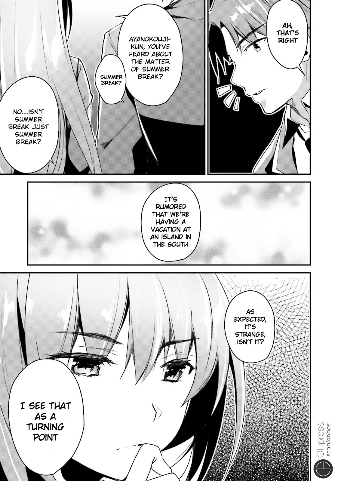 Youkoso Jitsuryoku Shijou Shugi no Kyoushitsu e Chapter 11 page 19 - Chapter 11: Room 11