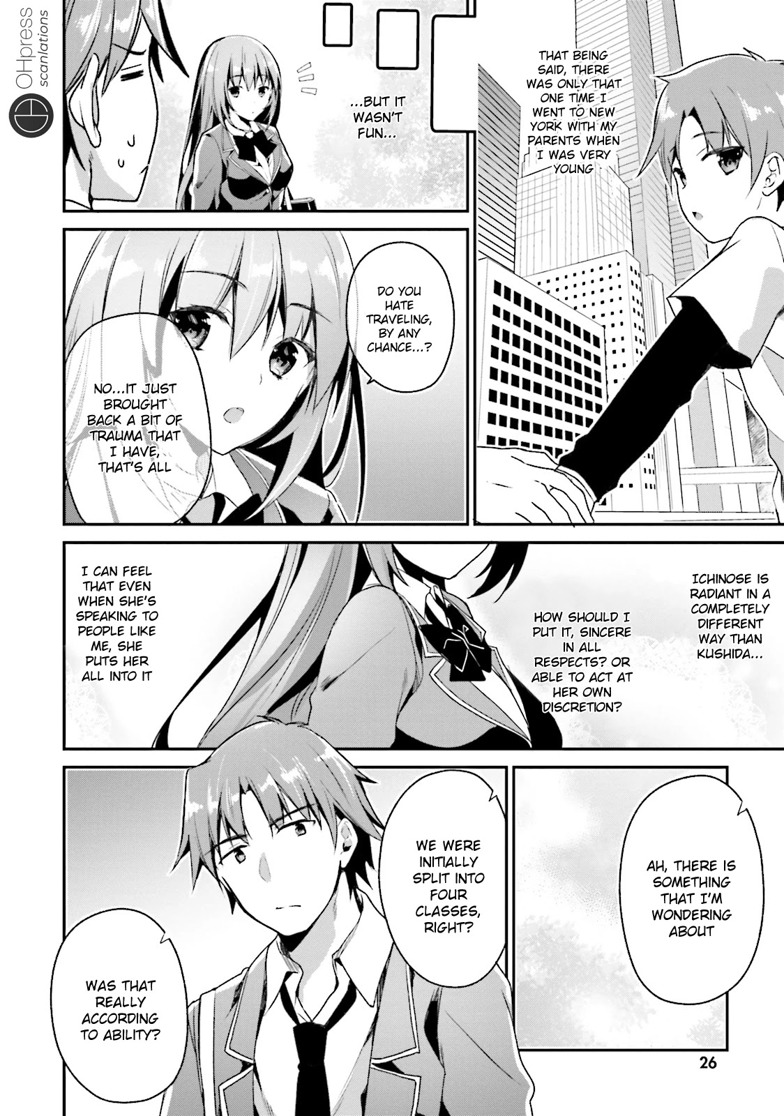 Youkoso Jitsuryoku Shijou Shugi no Kyoushitsu e Chapter 11 page 22 - Chapter 11: Room 11