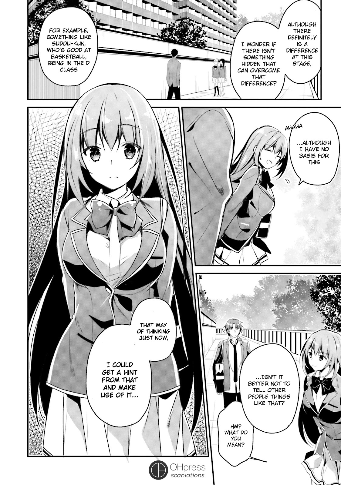 Youkoso Jitsuryoku Shijou Shugi no Kyoushitsu e Chapter 11 page 24 - Chapter 11: Room 11