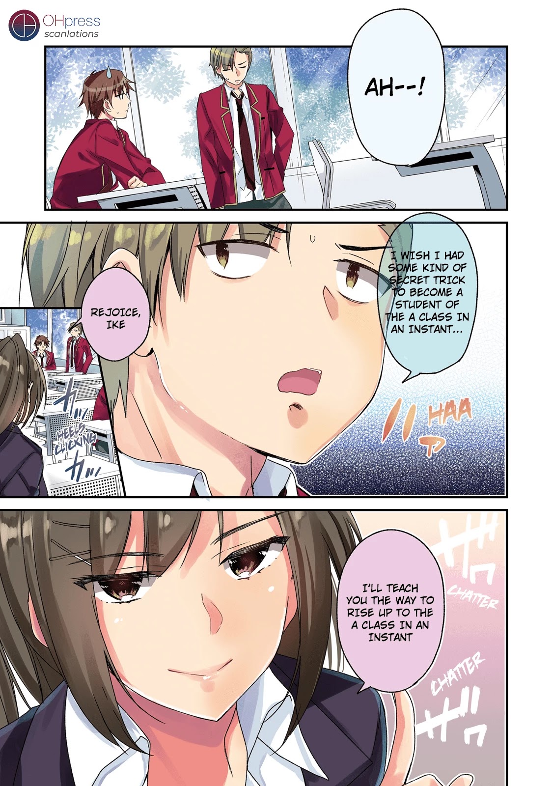 Youkoso Jitsuryoku Shijou Shugi no Kyoushitsu e Chapter 11 page 3 - Chapter 11: Room 11