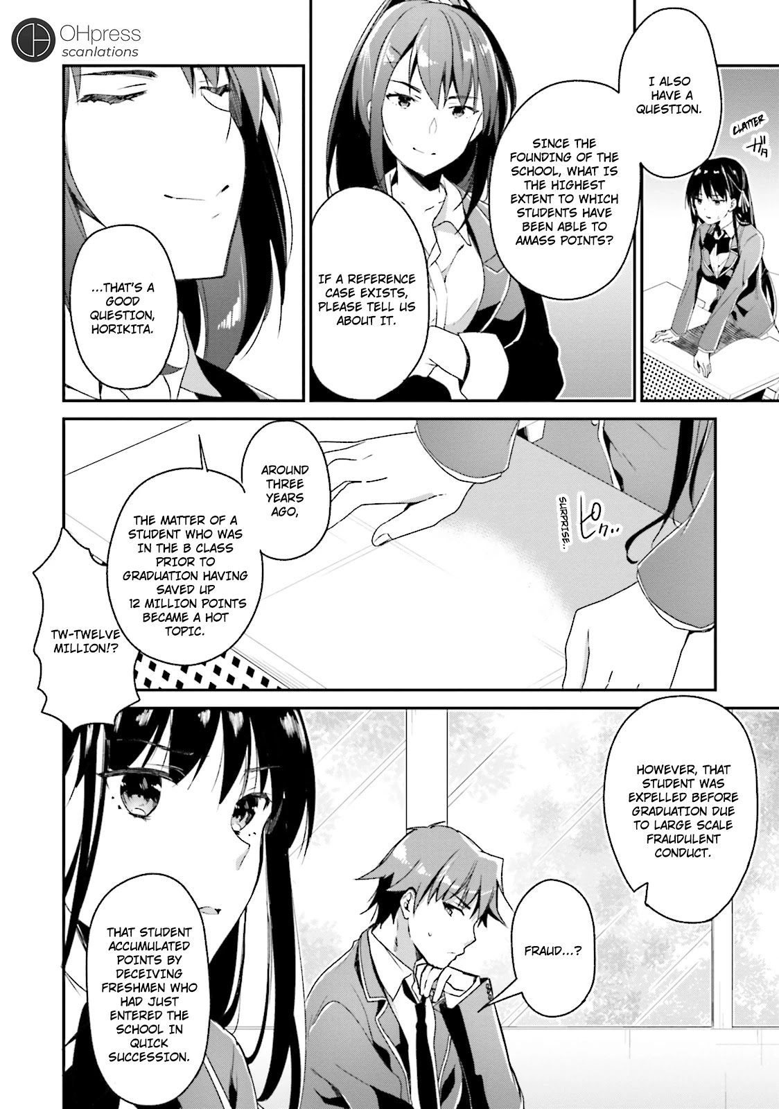 Youkoso Jitsuryoku Shijou Shugi no Kyoushitsu e Chapter 11 page 8 - Chapter 11: Room 11