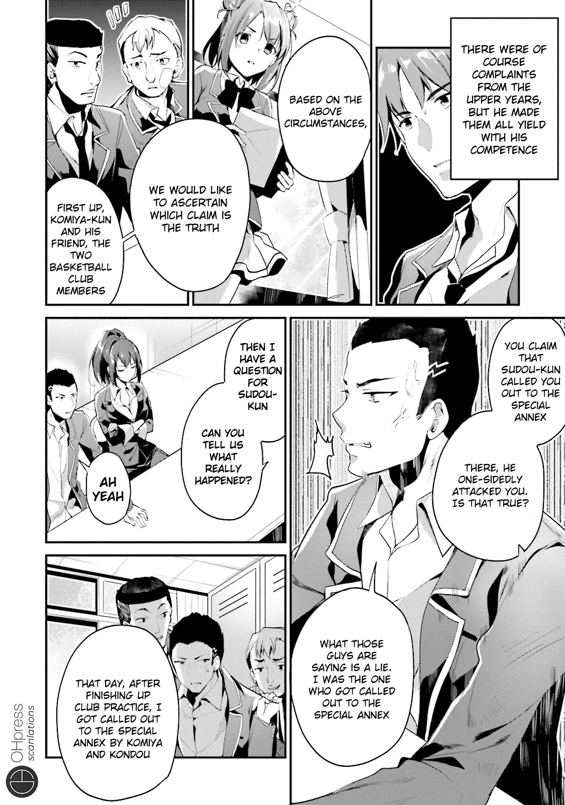Youkoso Jitsuryoku Shijou Shugi no Kyoushitsu e Chapter 12 page 32 - Chapter 12: Room 12