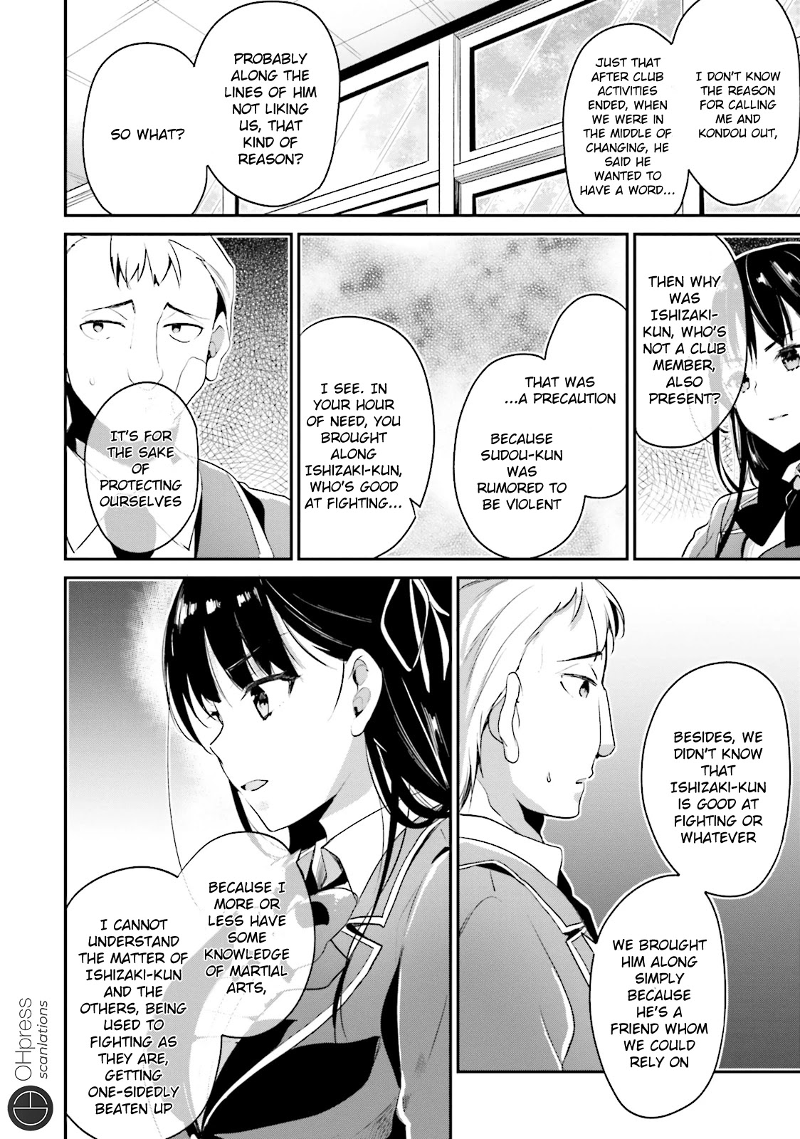 Youkoso Jitsuryoku Shijou Shugi no Kyoushitsu e Chapter 12 page 38 - Chapter 12: Room 12