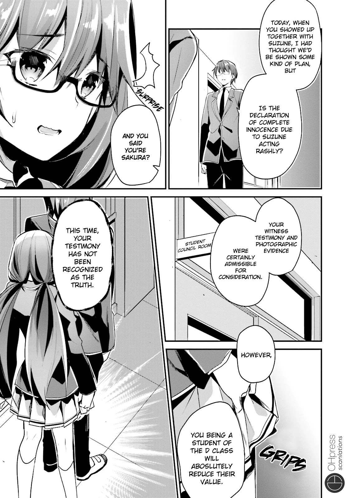 Youkoso Jitsuryoku Shijou Shugi no Kyoushitsu e Chapter 13 page 24 - Chapter 13: Room 13