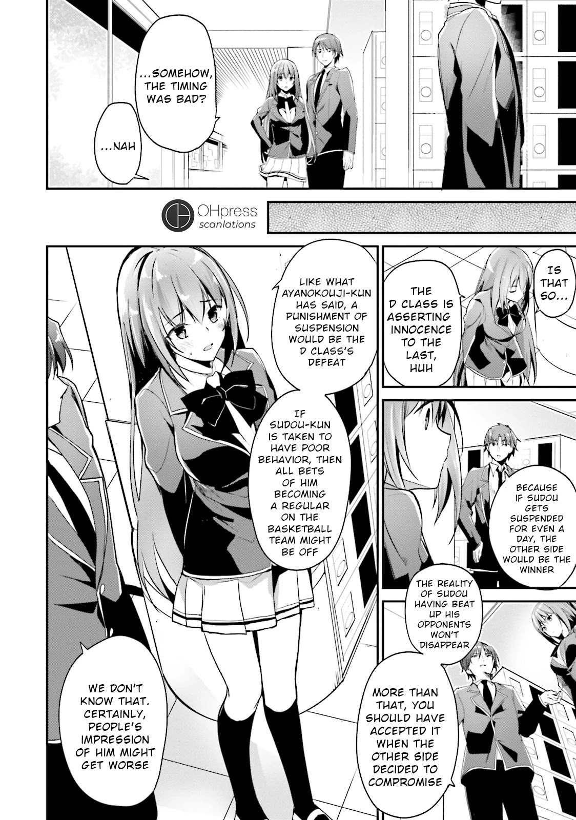 Youkoso Jitsuryoku Shijou Shugi no Kyoushitsu e Chapter 13 page 33 - Chapter 13: Room 13