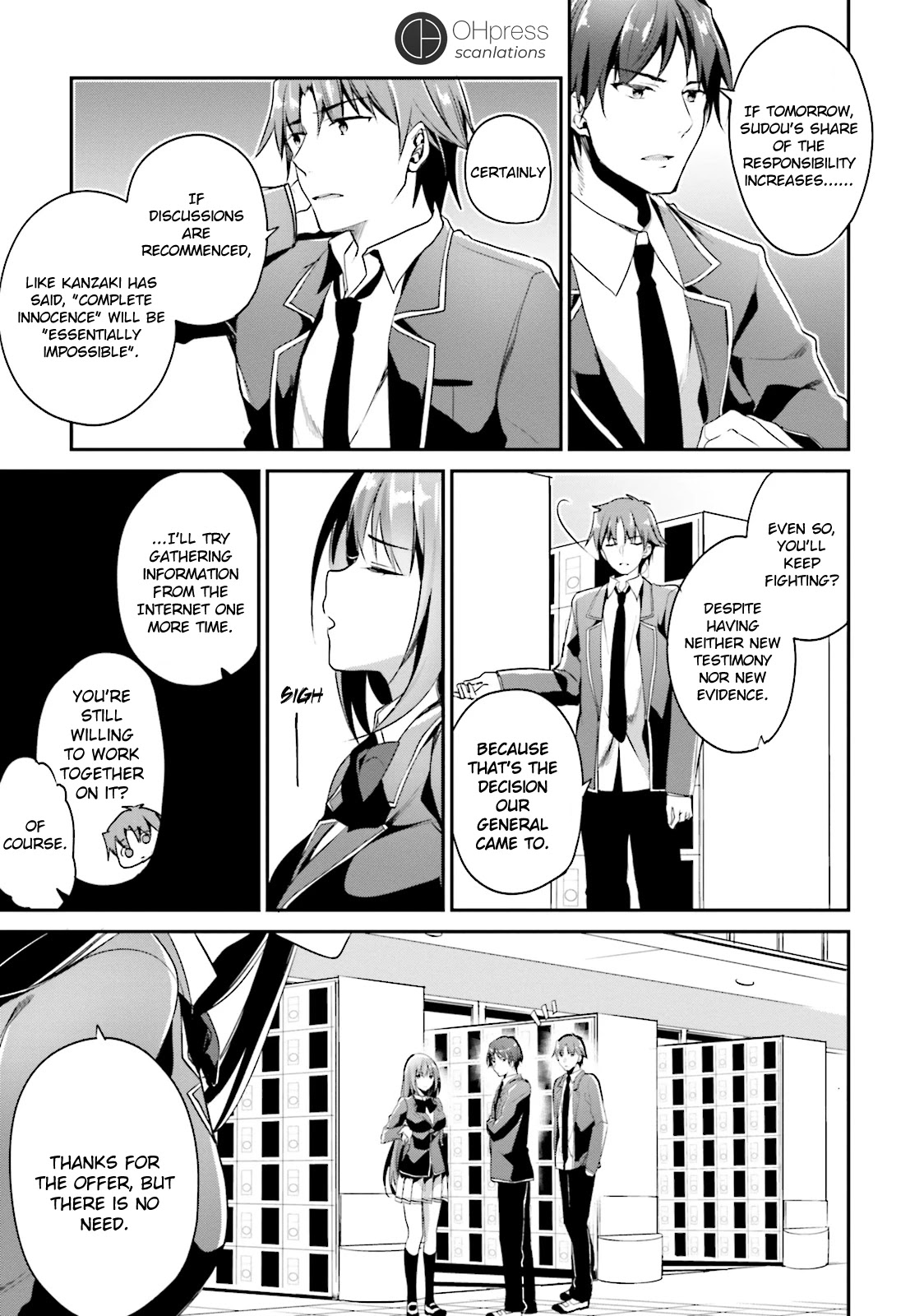 Youkoso Jitsuryoku Shijou Shugi no Kyoushitsu e Chapter 13 page 34 - Chapter 13: Room 13