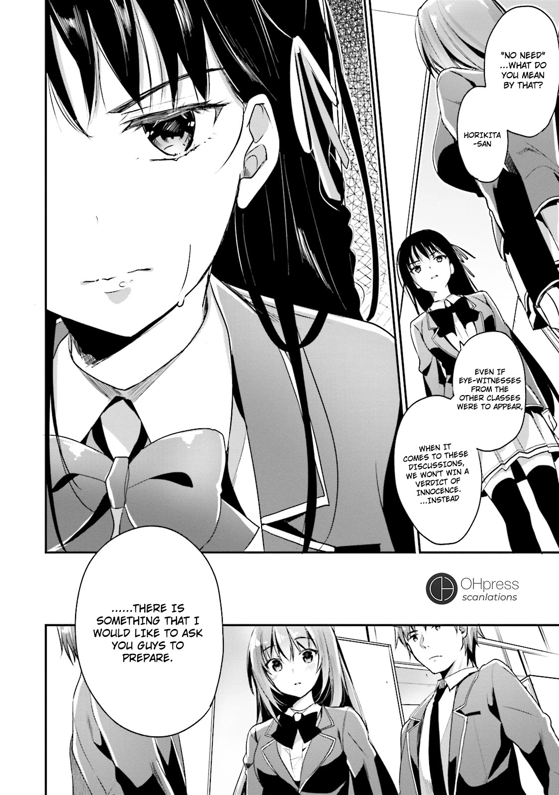 Youkoso Jitsuryoku Shijou Shugi no Kyoushitsu e Chapter 13 page 35 - Chapter 13: Room 13