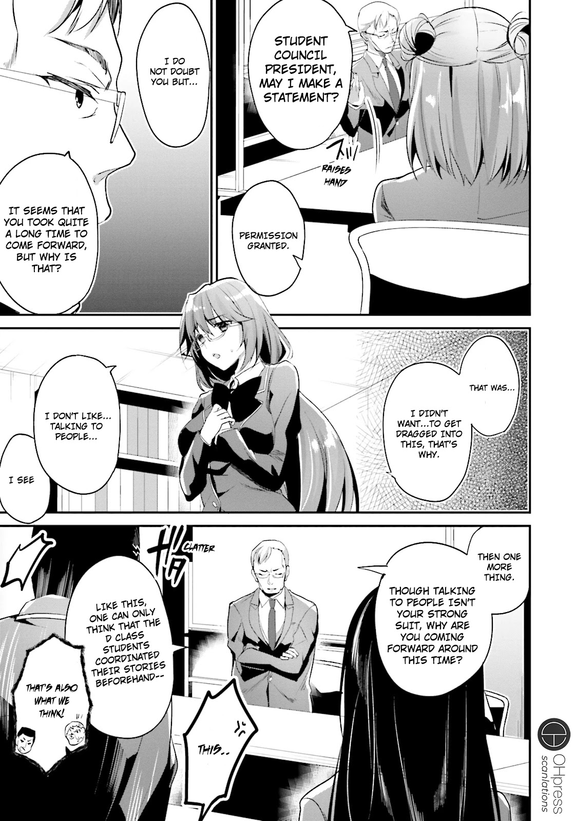 Youkoso Jitsuryoku Shijou Shugi no Kyoushitsu e Chapter 13 page 8 - Chapter 13: Room 13