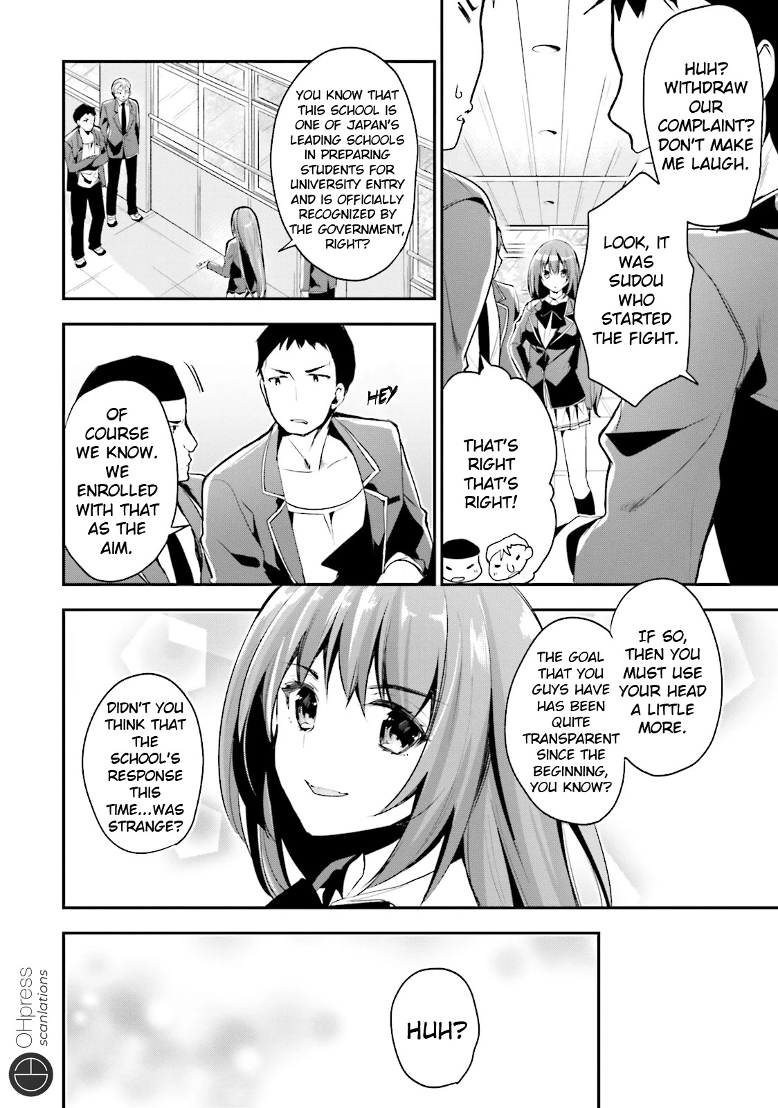 Youkoso Jitsuryoku Shijou Shugi no Kyoushitsu e Chapter 14 page 17 - Chapter 14: Room 14
