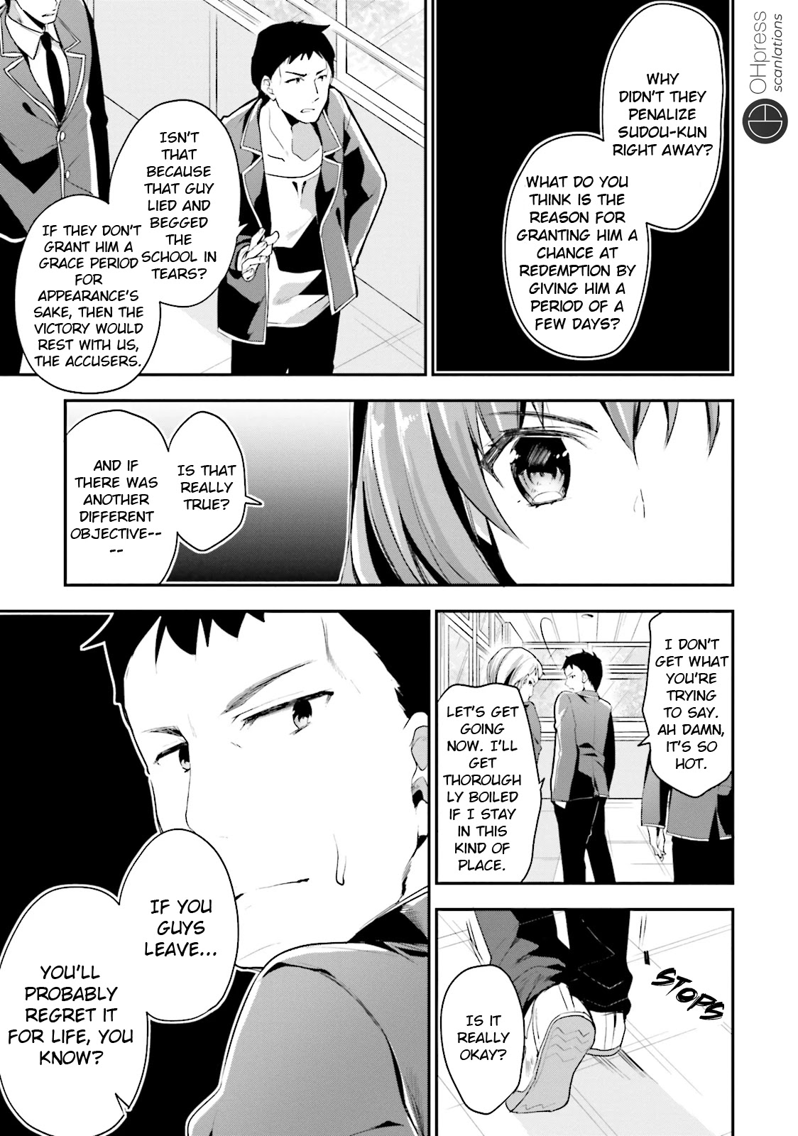 Youkoso Jitsuryoku Shijou Shugi no Kyoushitsu e Chapter 14 page 18 - Chapter 14: Room 14
