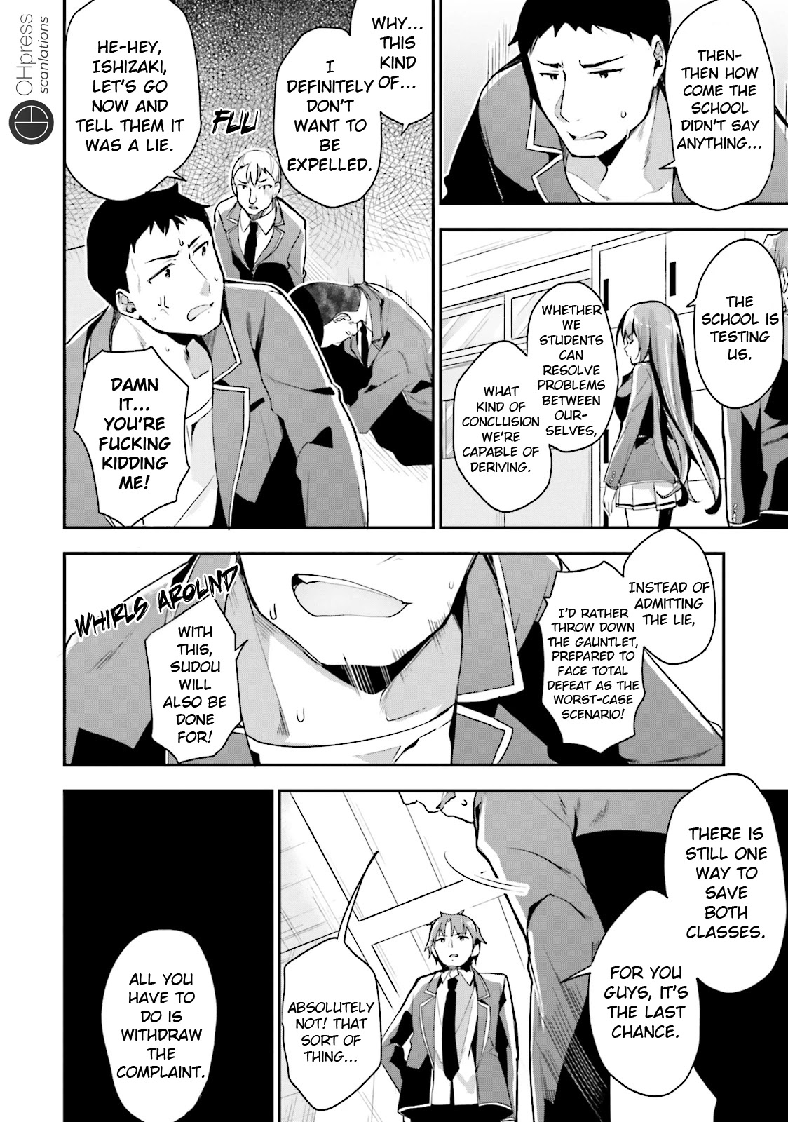 Youkoso Jitsuryoku Shijou Shugi no Kyoushitsu e Chapter 14 page 25 - Chapter 14: Room 14
