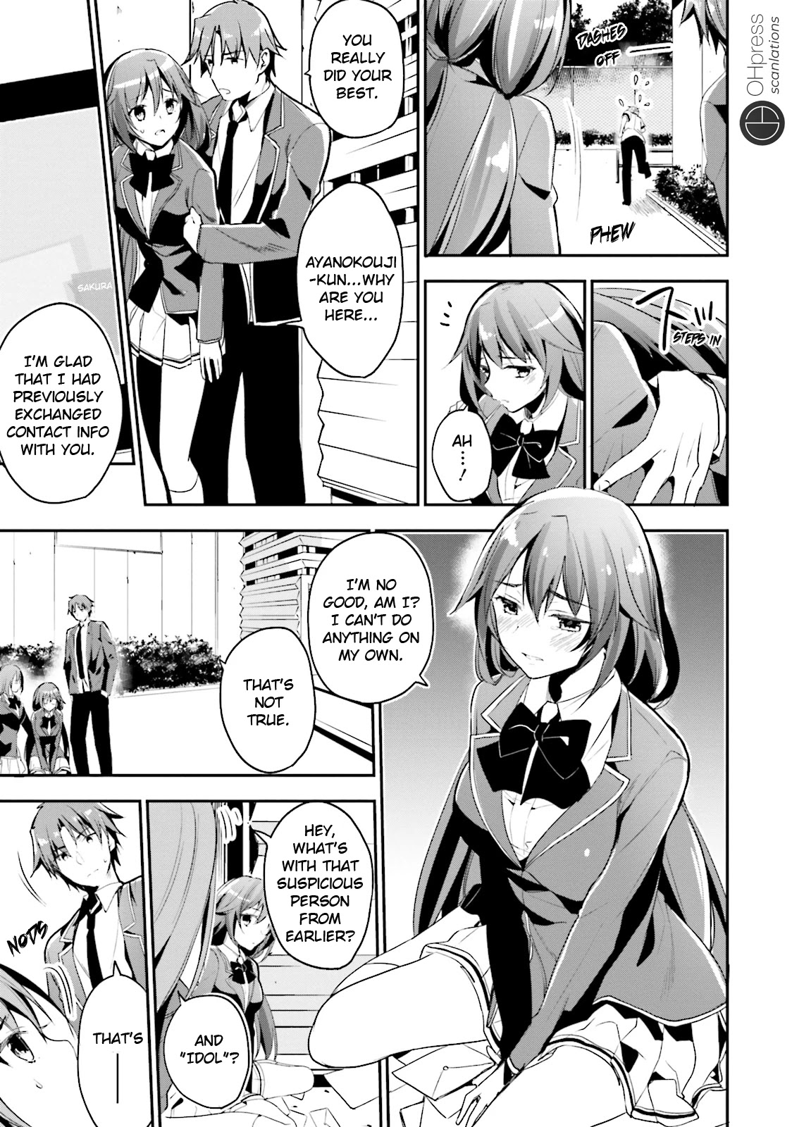 Youkoso Jitsuryoku Shijou Shugi no Kyoushitsu e Chapter 14 page 36 - Chapter 14: Room 14