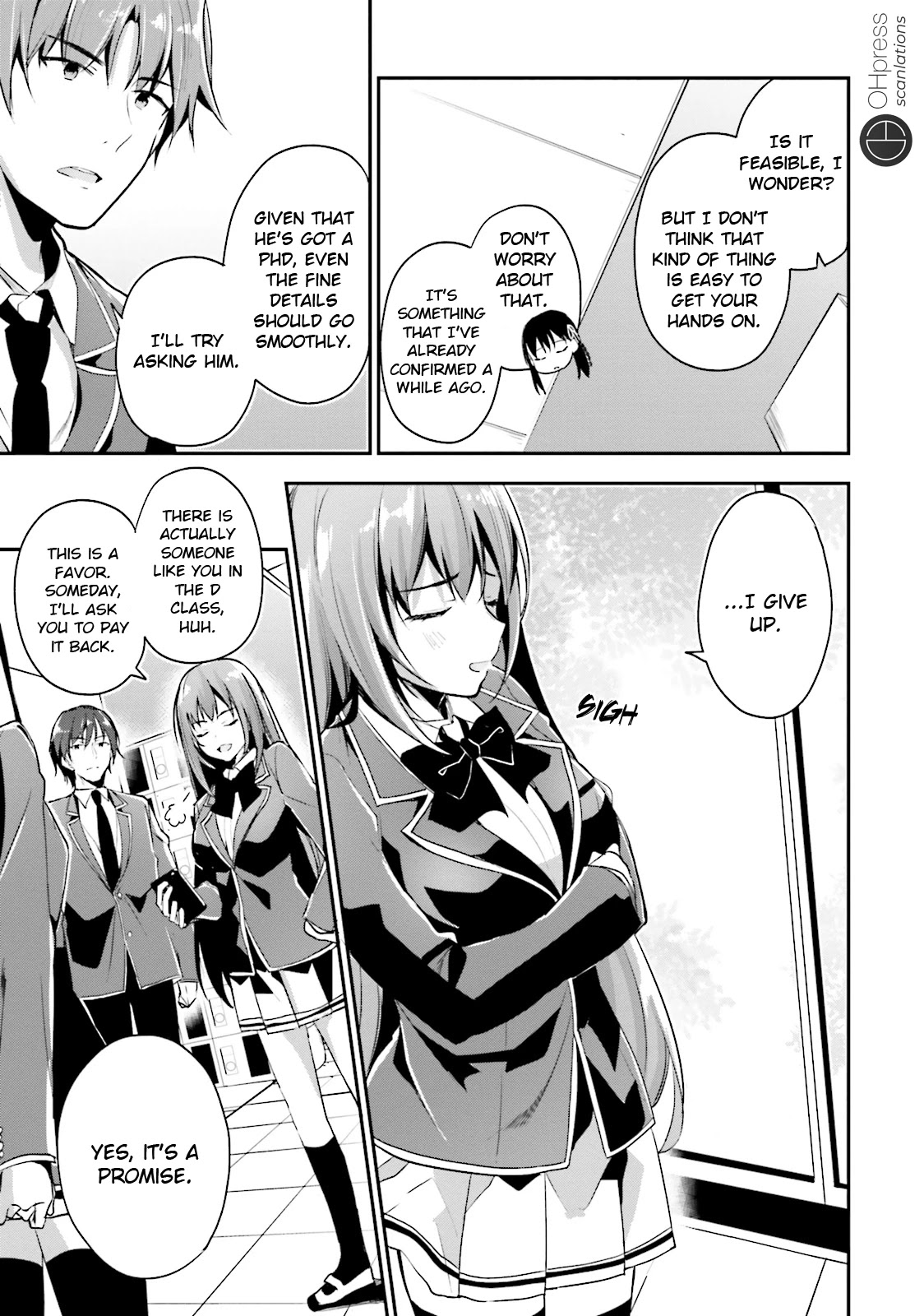 Youkoso Jitsuryoku Shijou Shugi no Kyoushitsu e Chapter 14 page 6 - Chapter 14: Room 14
