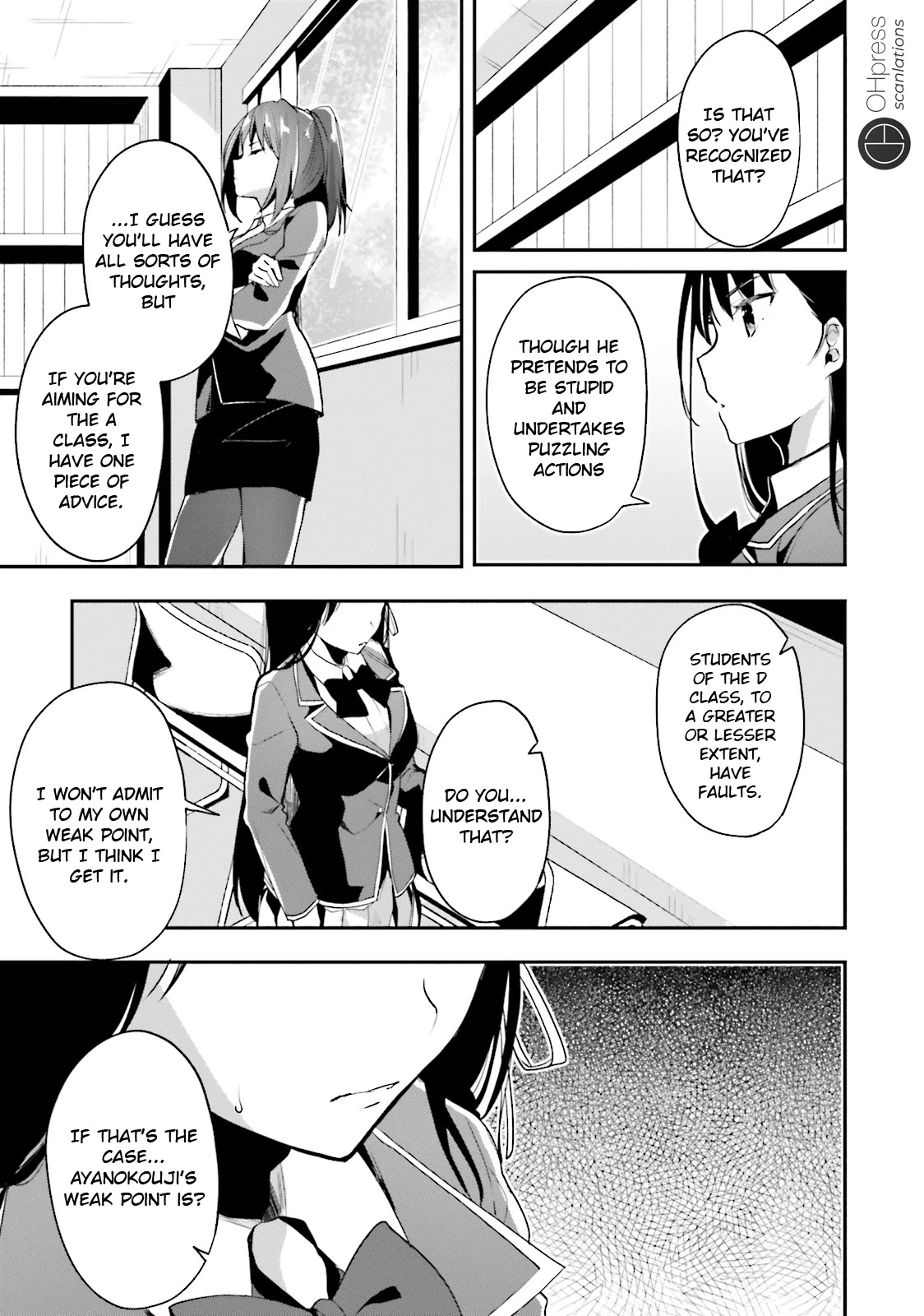 Youkoso Jitsuryoku Shijou Shugi no Kyoushitsu e Chapter 15 page 22 - Chapter 15: Room 15