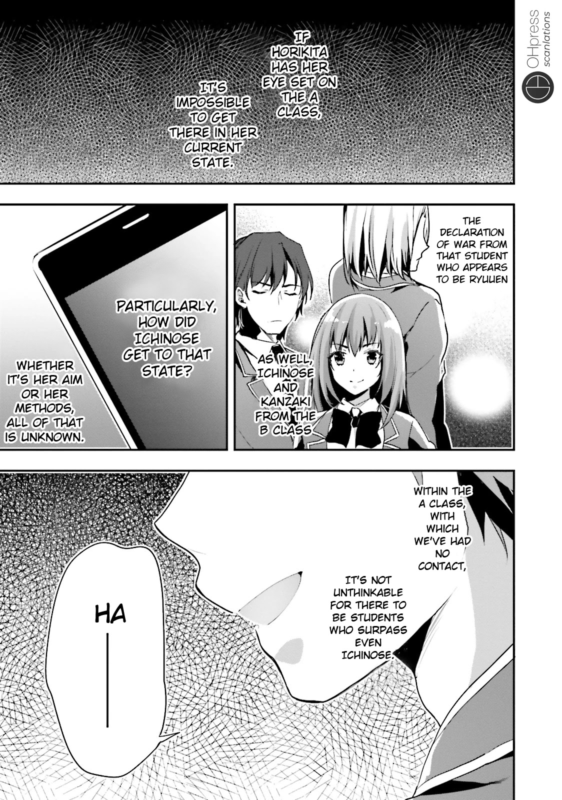 Youkoso Jitsuryoku Shijou Shugi no Kyoushitsu e Chapter 15 page 36 - Chapter 15: Room 15