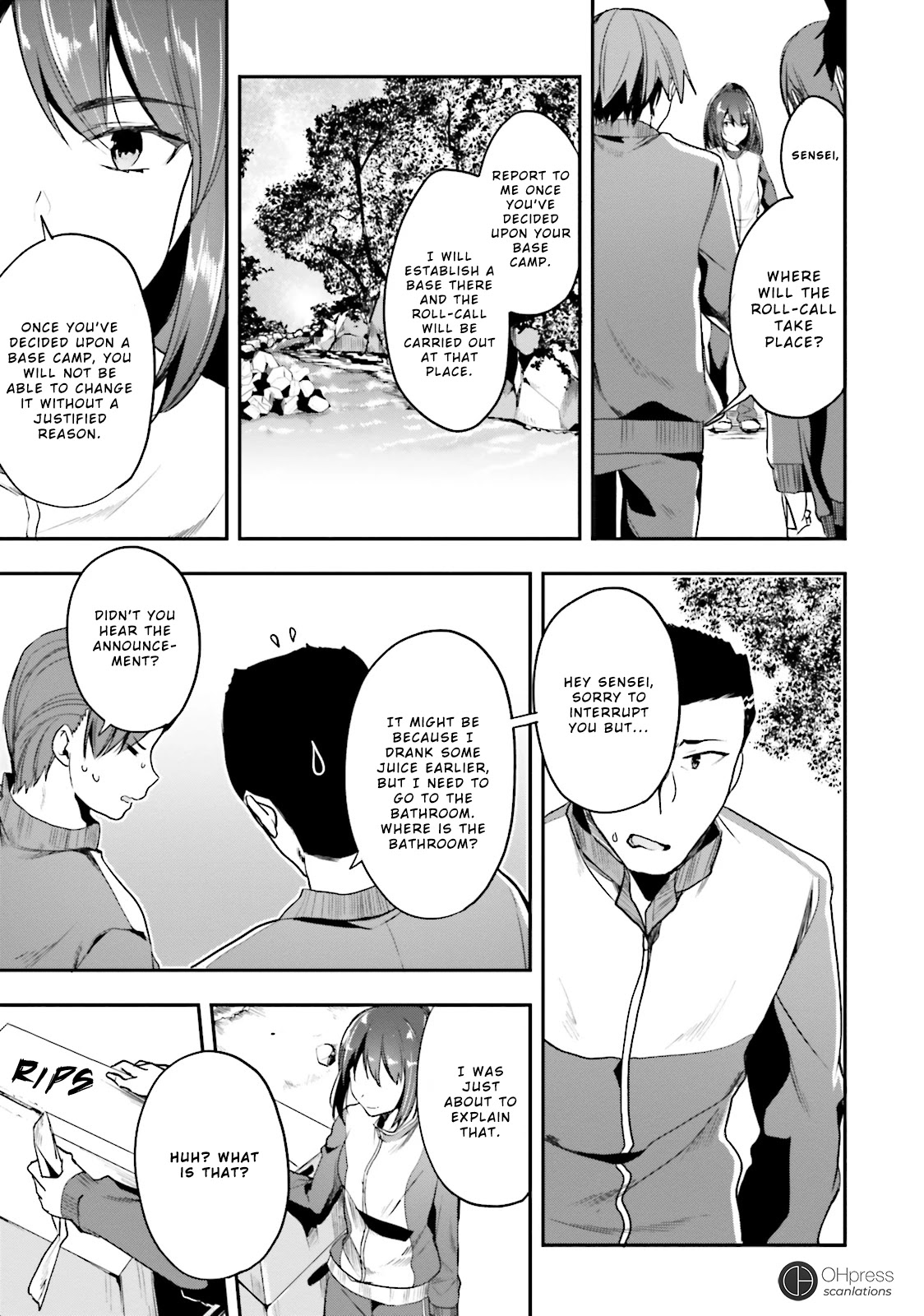 Youkoso Jitsuryoku Shijou Shugi no Kyoushitsu e Chapter 16 page 33 - Chapter 16: Room 16