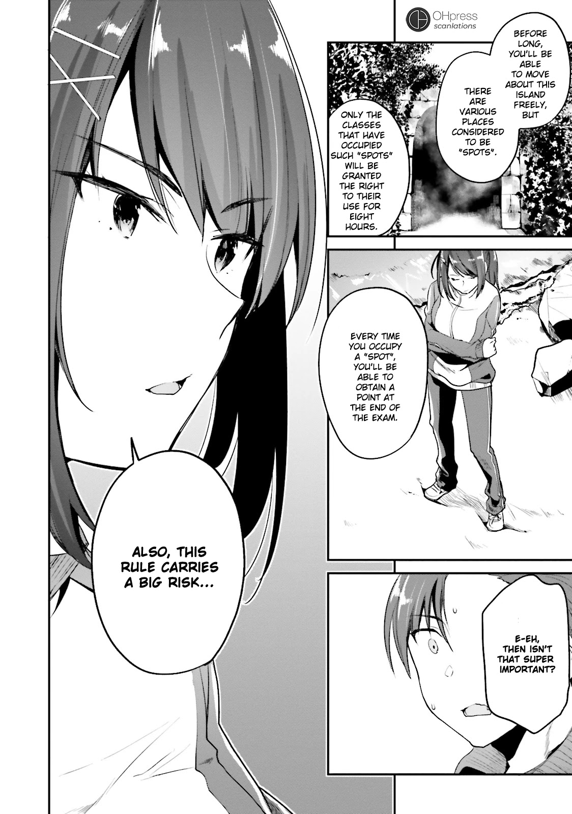Youkoso Jitsuryoku Shijou Shugi no Kyoushitsu e Chapter 16 page 38 - Chapter 16: Room 16