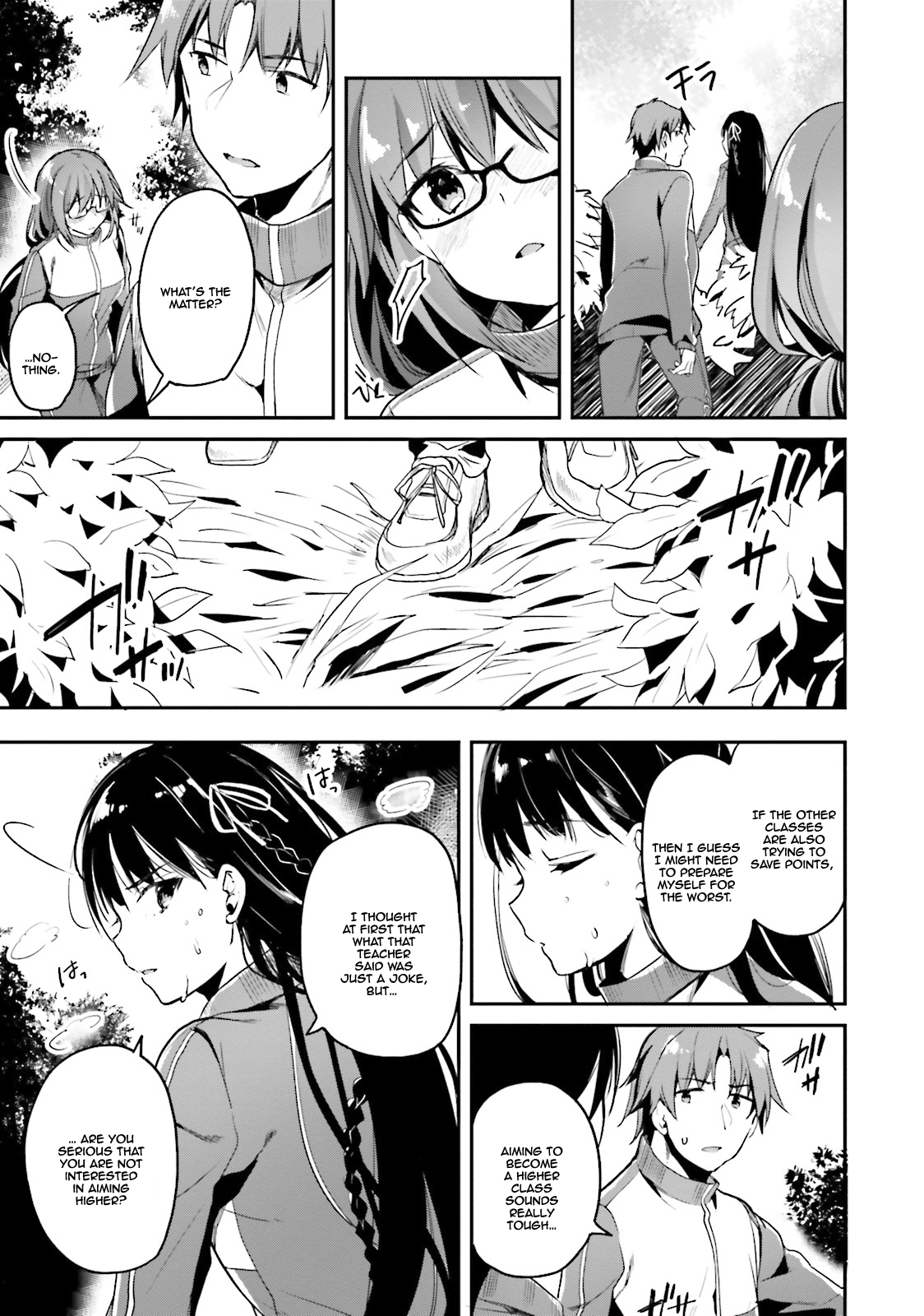 Youkoso Jitsuryoku Shijou Shugi no Kyoushitsu e Chapter 17 page 12 - Chapter 17: Room 17
